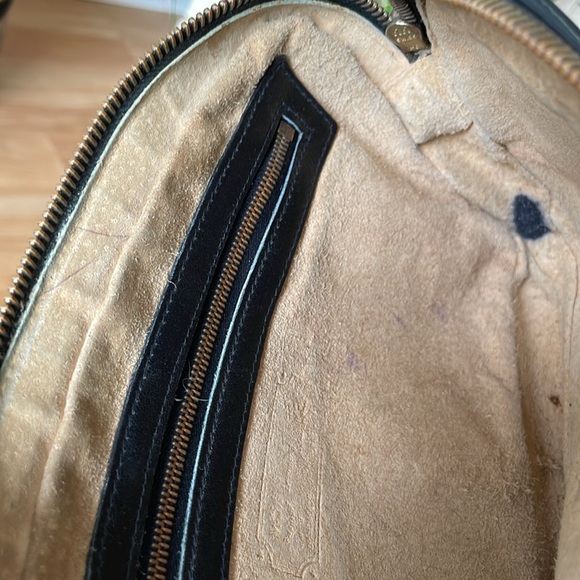 ⚡️MCM⚡️ Visetos vintage black clutch/pouch/everyday bag (wristlet no strap) - Picture 13 of 16